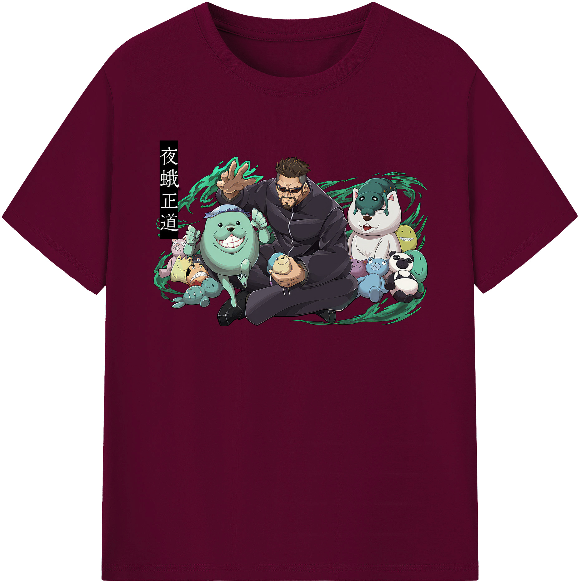 （画像用） 呪術廻戦 Jujutsu Kaisen レディースカジュアルプリントTシャツ（綿100％）